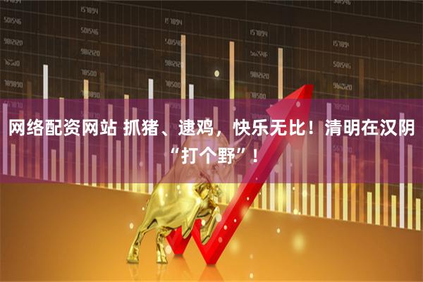 网络配资网站 抓猪、逮鸡，快乐无比！清明在汉阴“打个野”！
