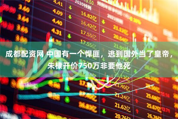 成都配资网 中国有一个悍匪，逃到国外当了皇帝，朱棣开价750万非要他死